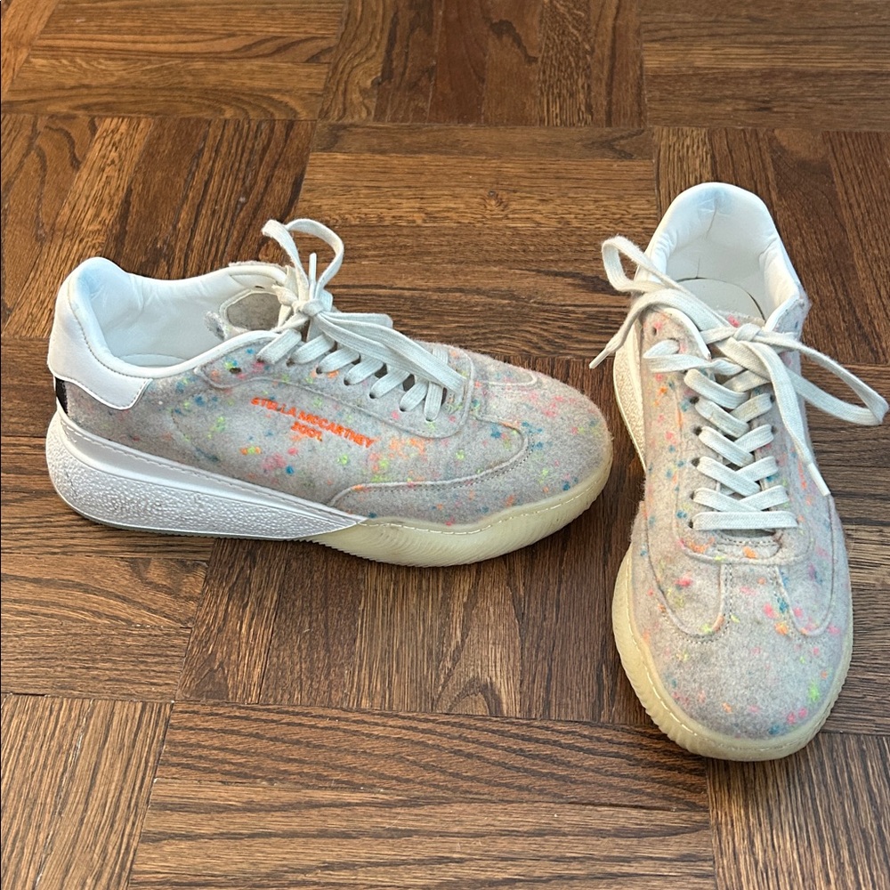 Stella McCartney Confetti Felt Women's Sneakers